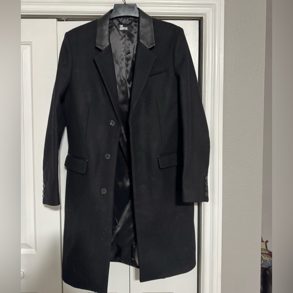 The Kooples Black Long Coat